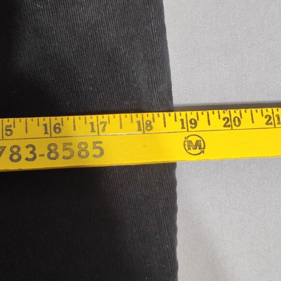 Kenneth Cole Reaction Corduroy Pants women's siz 10 black colour straight skinny - Picture 8 of 11